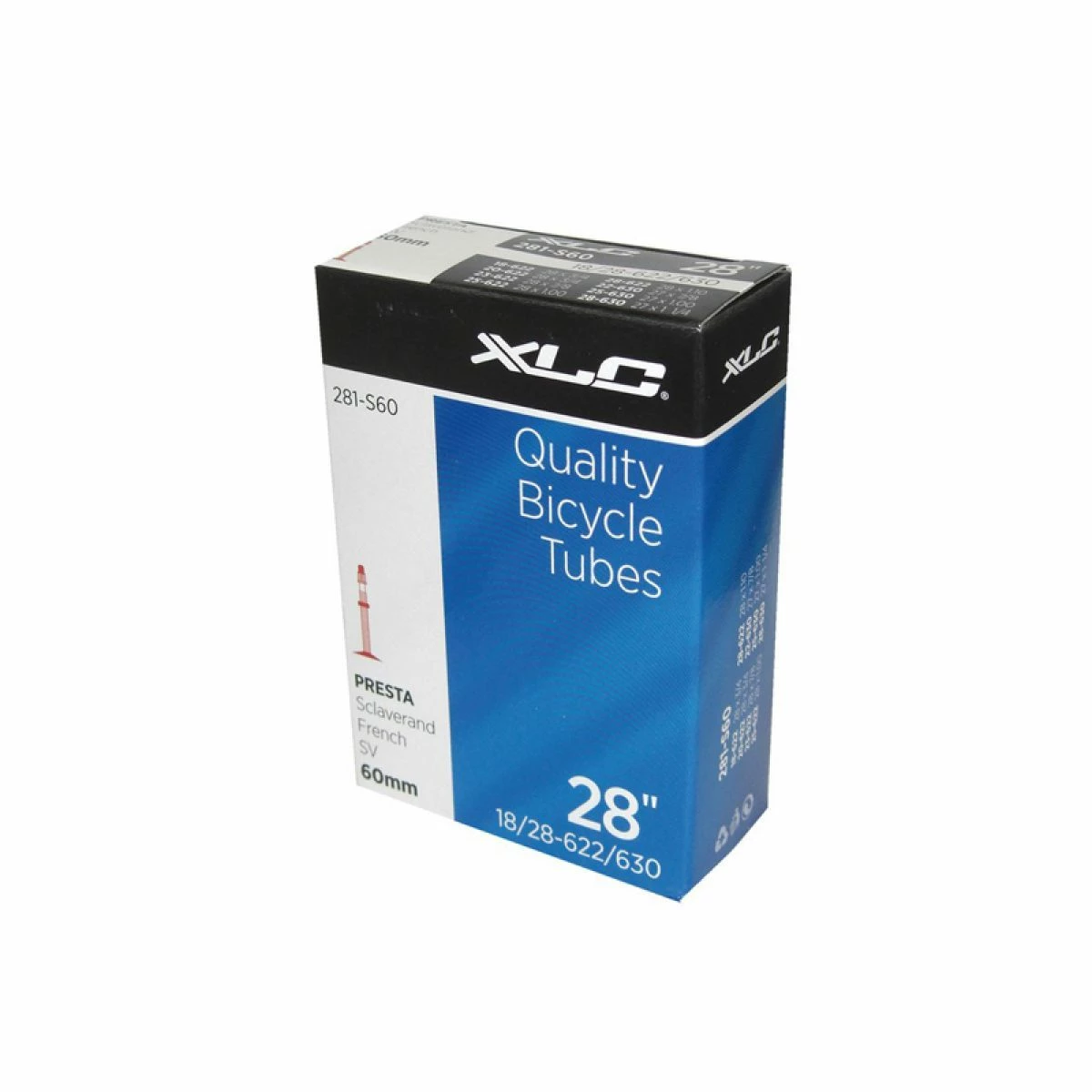 XLC Chambre à Air 700x18/25C Valve 60mm Presta